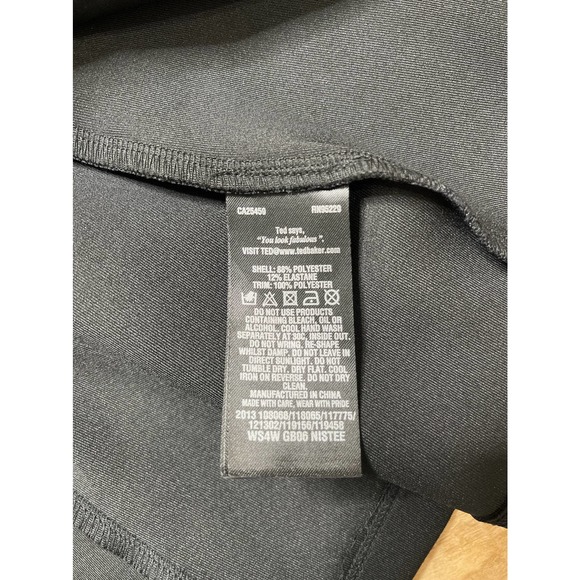 Ted Baker Fit & Flare Black Dress - Picture 3 of 6